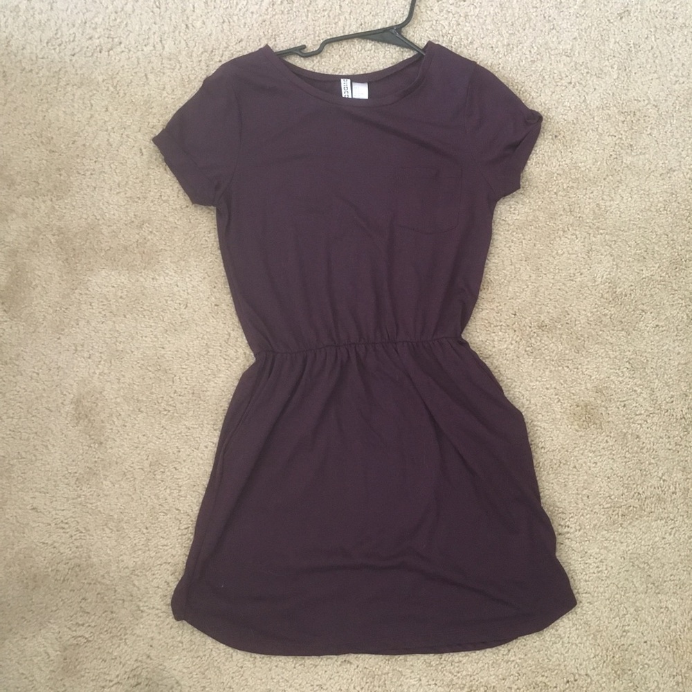 H&M Deep Purple dress - has pockets!!